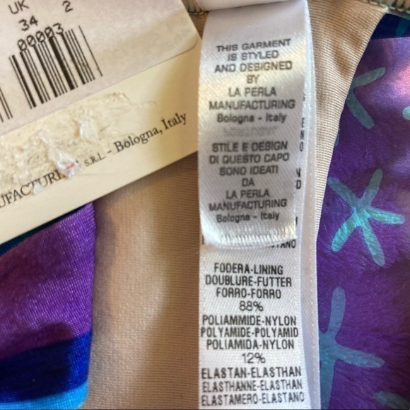 La PERLA SUMMER STRIPE ONE PIECE BATHING SUIT-34C - Picture 14 of 16